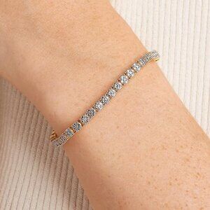 Essentials Diamond Accent Classic Tennis Bracelet, 7.25"